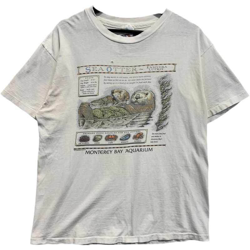 Vintage Monterey Bay Aquarium Sea Otter Tee 90s