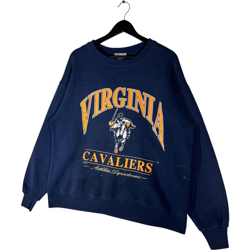 Vintage University Of Virginia Cavaliers Spellout Crewneck