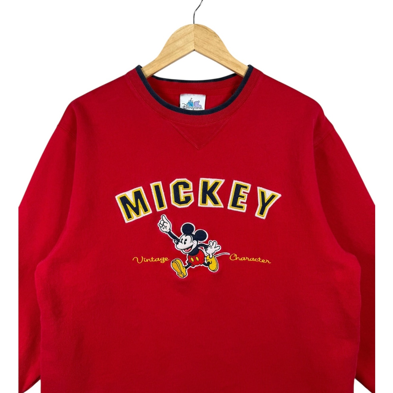 Vintage Disneyland Vintage Mickey Mouse Women's Crewneck