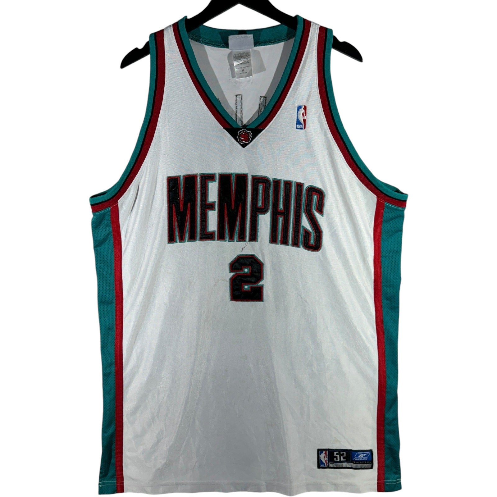 Vintage Reebok Memphis Grizzlies Jason Williams Jersey