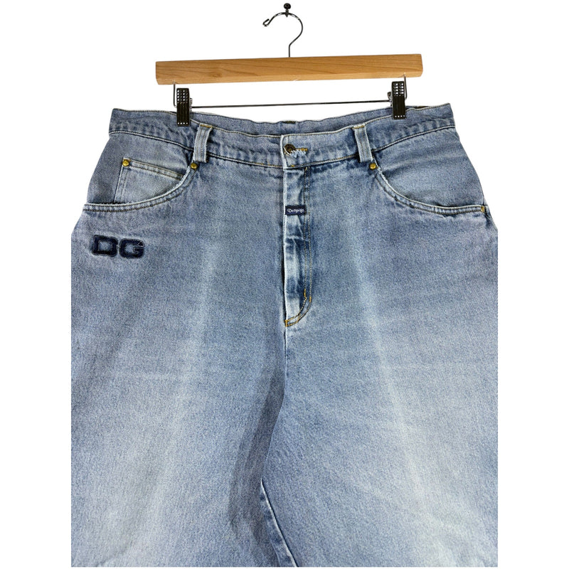 Vintage Delgrifo Italy Denim Carpenter Shorts 35