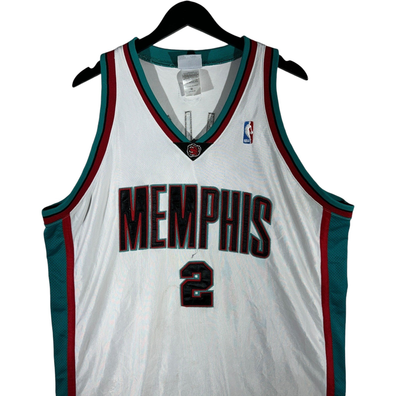 Vintage Reebok Memphis Grizzlies Jason Williams Jersey