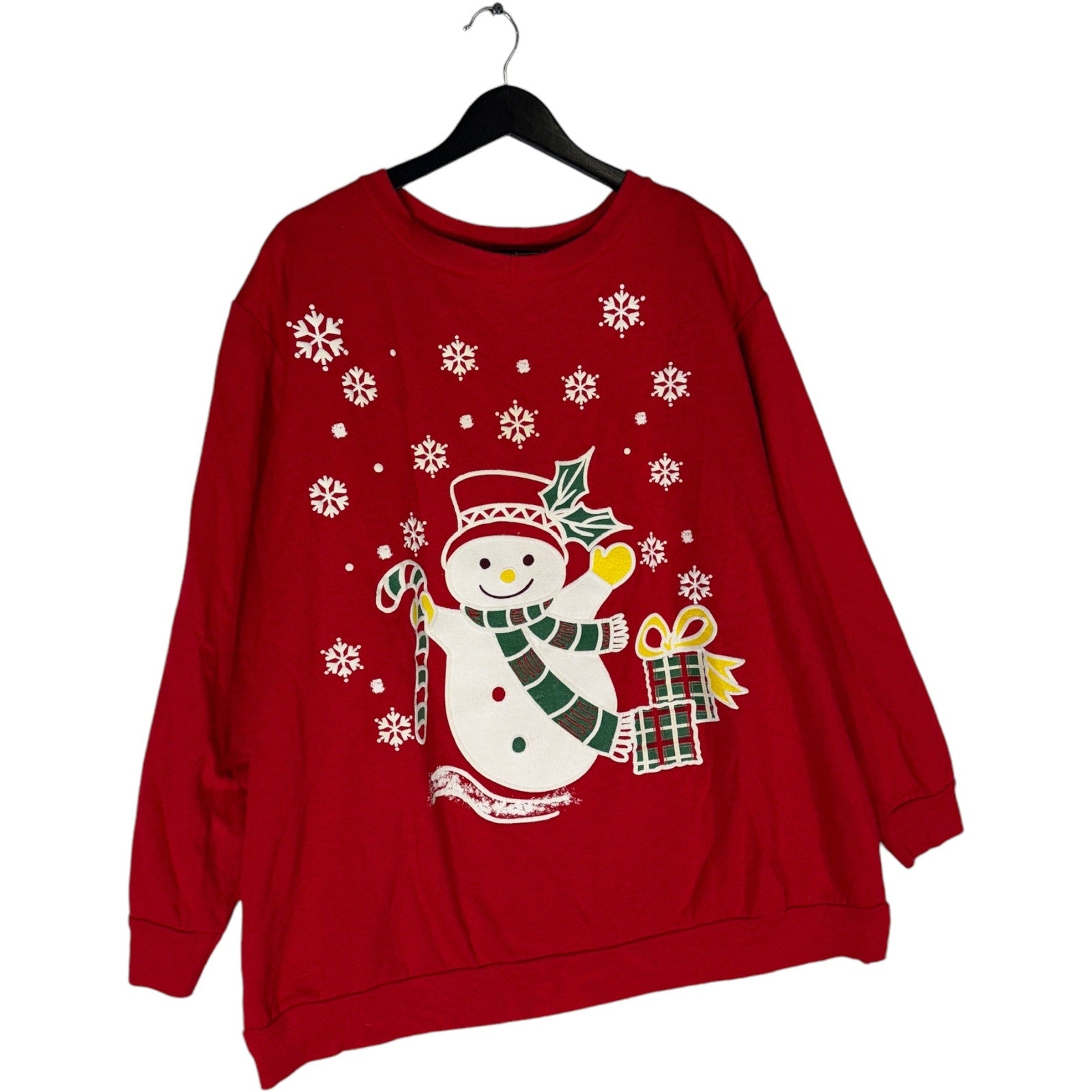 Vintage Christmas Snowman Crewneck