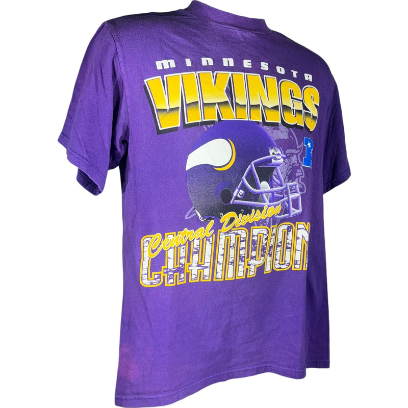 Vintage Minnesota Vikings Central Divisions Champions Tee