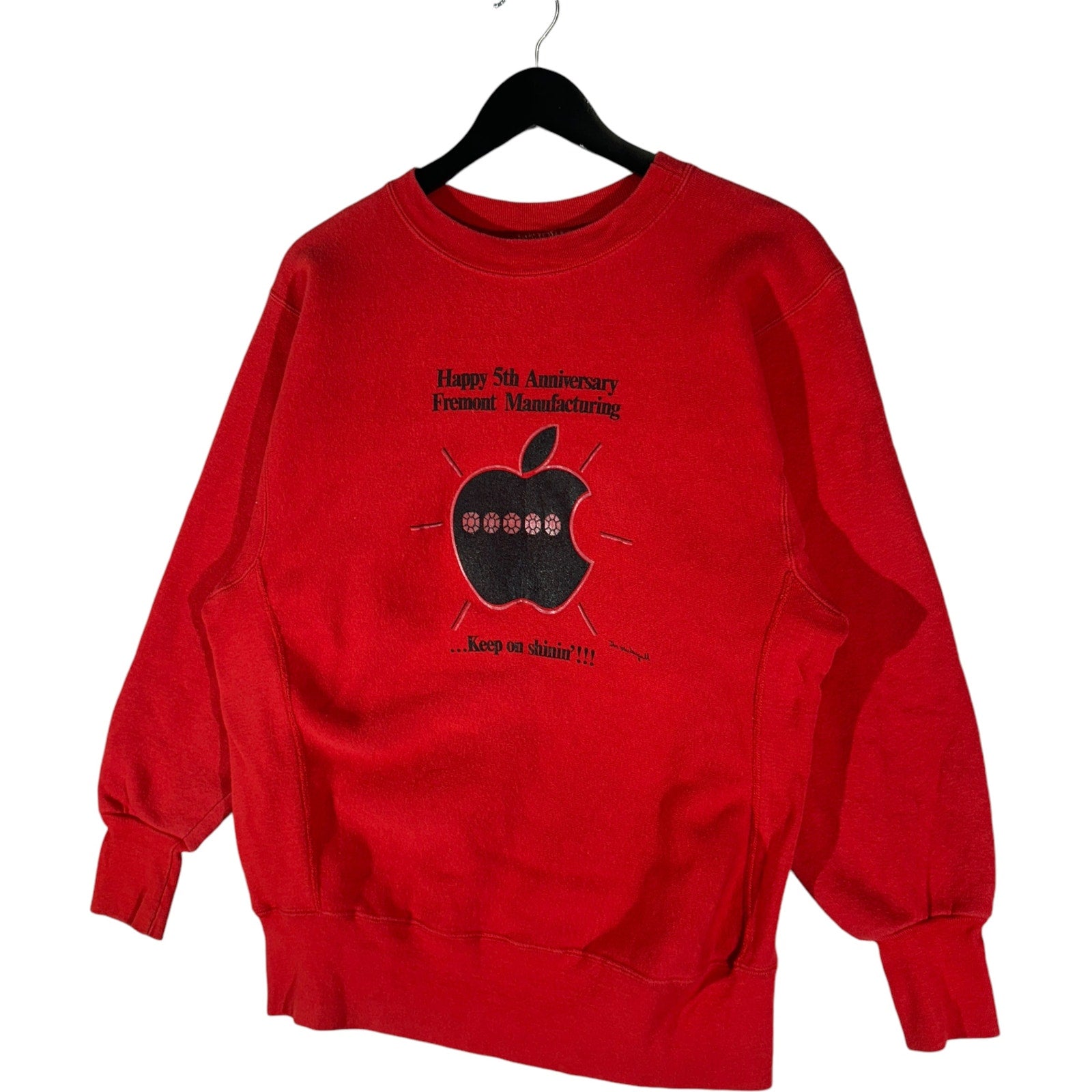 Vintage Apple Fremont Manufacturing Anniversary Crewneck