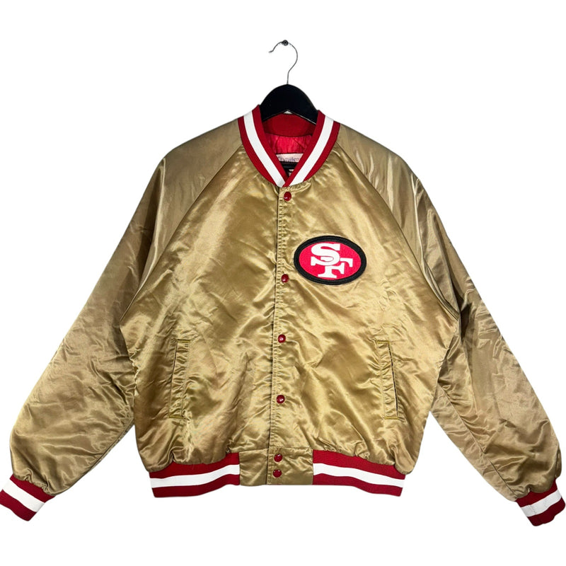 Vintage Chalk Line San Francisco 49ers Satin Bomber Jacket