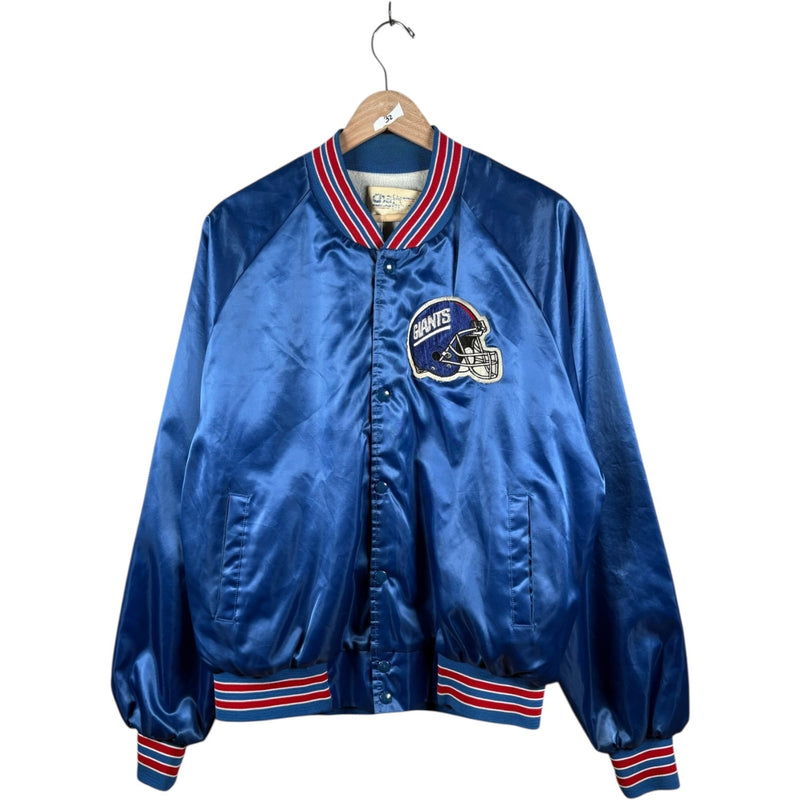Vintage New York Giants NFL Satin Puffer Jacket