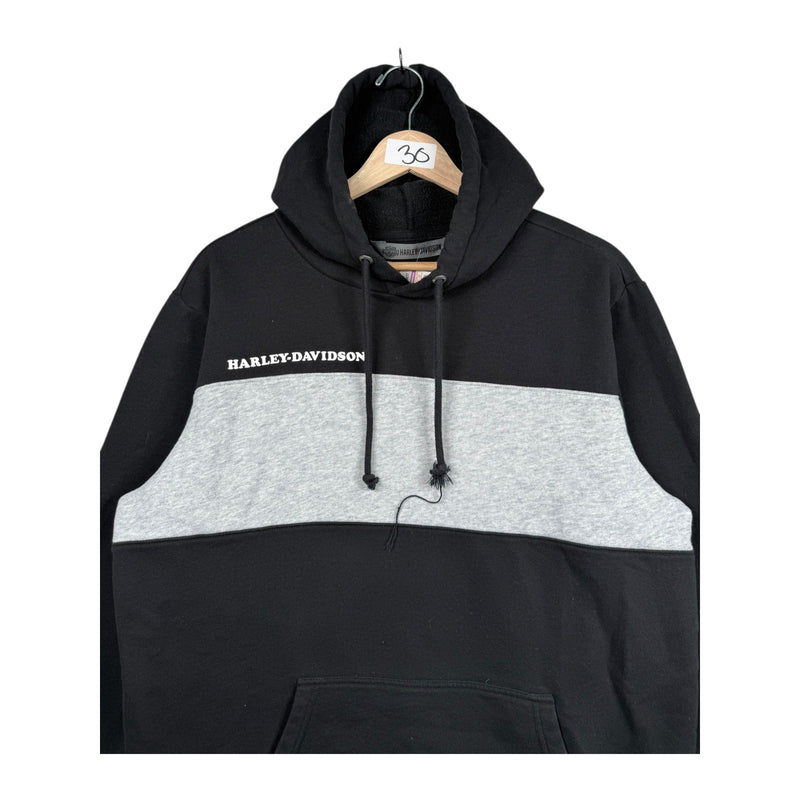 Vintage Harley Davidson Colorblock Hoodie