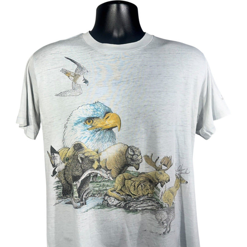 Vintage Wild Animals Nature Tee