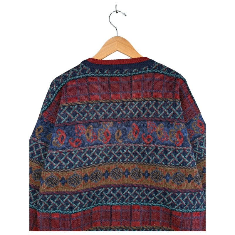 Vintage Florence Tricot Abstract Sweater