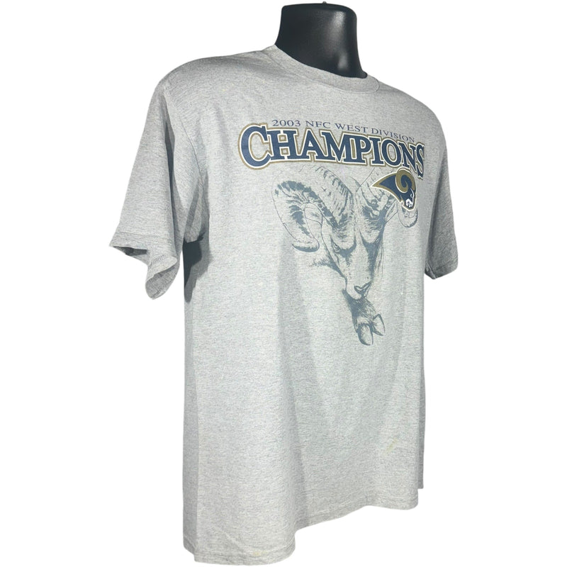 Vintage St. Louis Rams NFC West Champions Tee