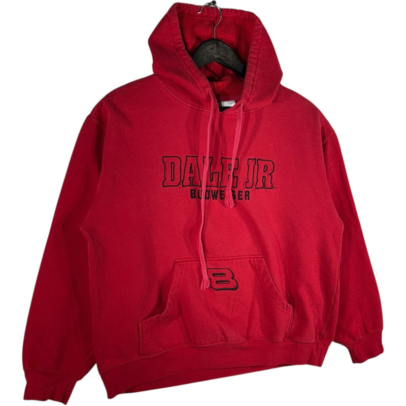 Vintage Dale Earnhardt Jr. Budweiser Spellout Nascar Hoodie