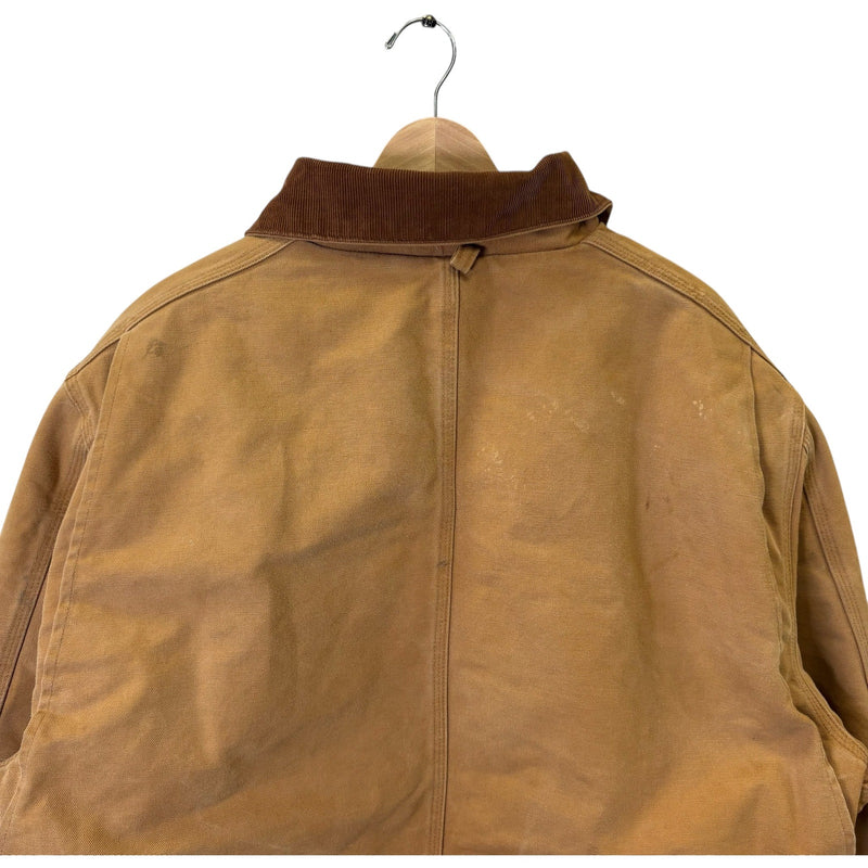 Vintage Carhartt Collared Full Zip Workwear Jacket