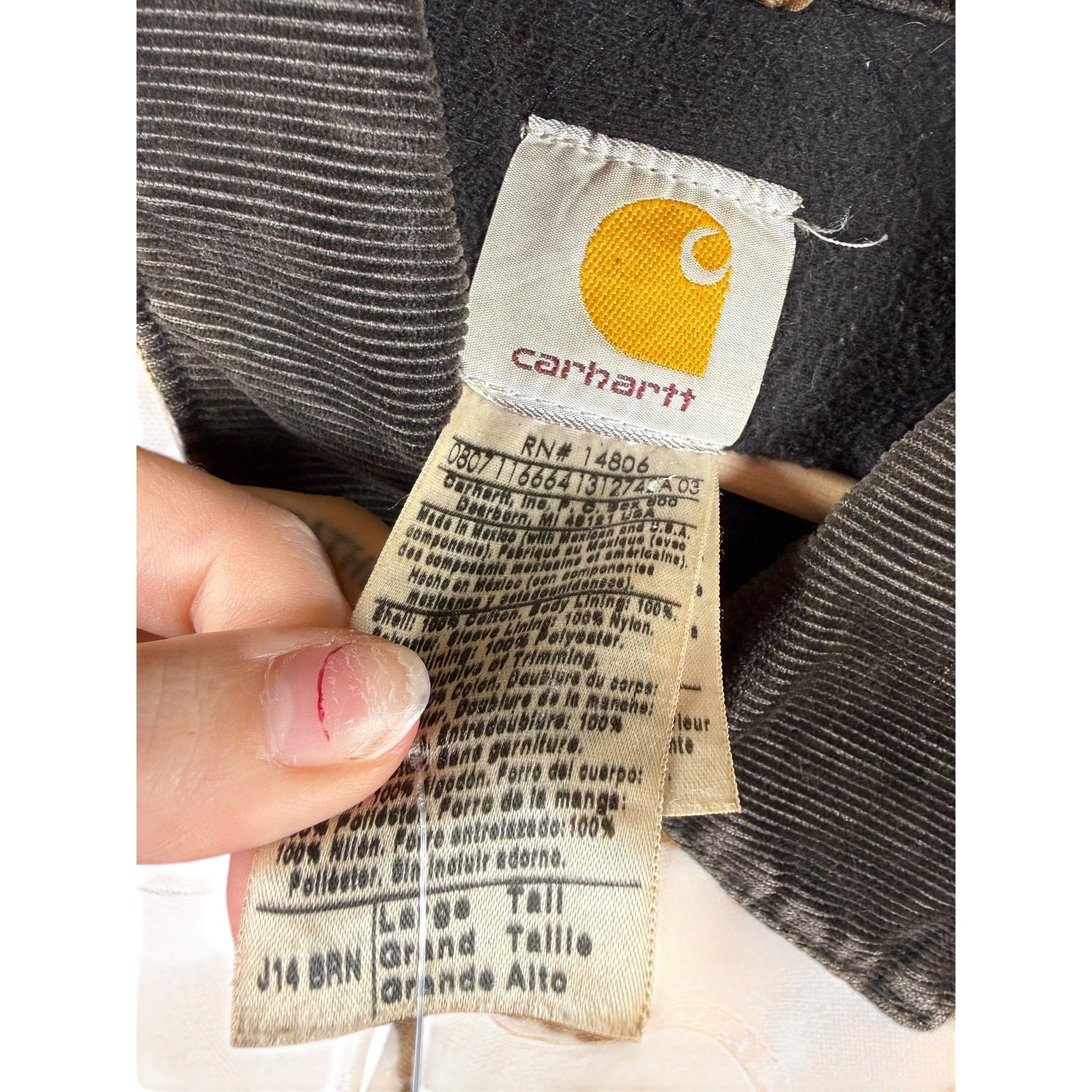 Vintage Carhartt Sandstone Santa Fe Workwear Jacket