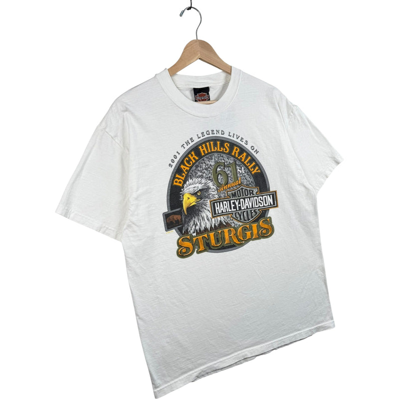 Vintage Harley Davidson Motorcycles T-Shirt 2001