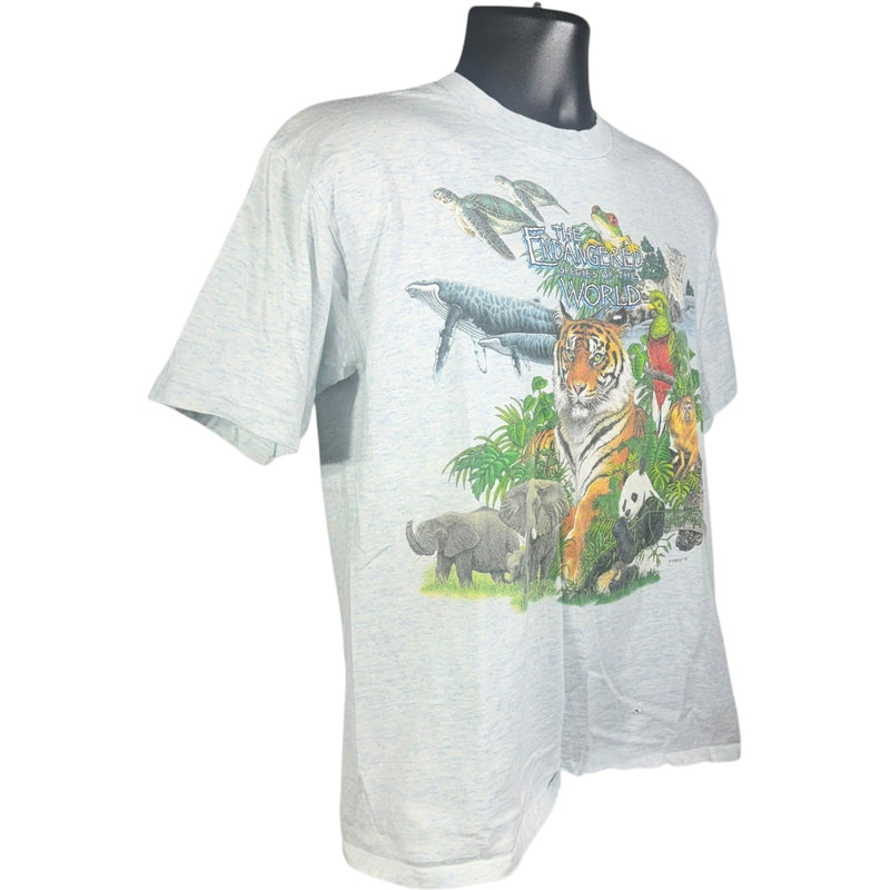 Vintage Endangered Species of the World Nature Tee