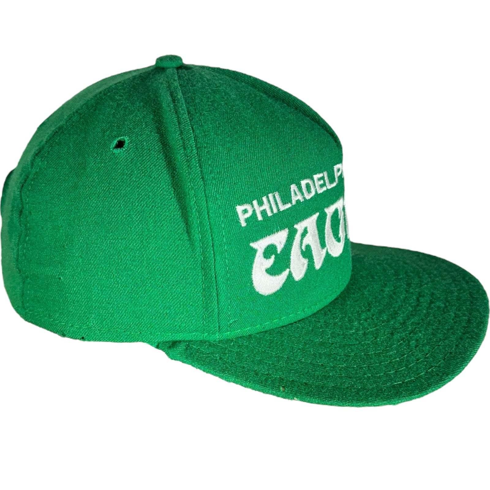 Vintage Philadelphia Eagles NFL Spellout Snapback Hat