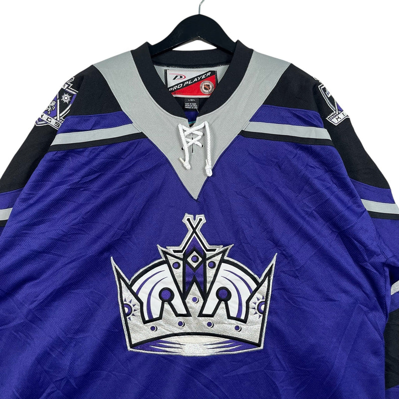 Vintage Pro Player Los Angeles Kings Logo Spellout NHL Jersey