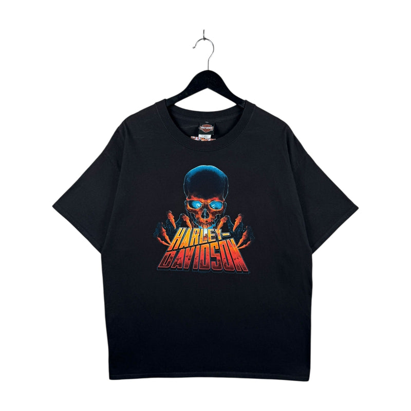 Vintage Harley Davidson Skull Bergen County T-Shirt