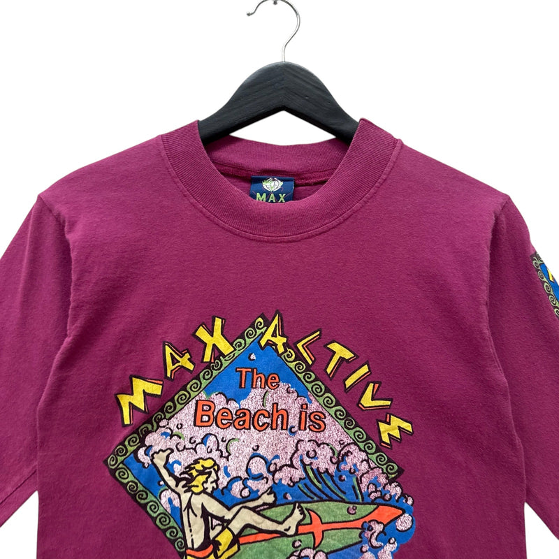 Vintage Max Active Action Youth Long Sleeve Tee