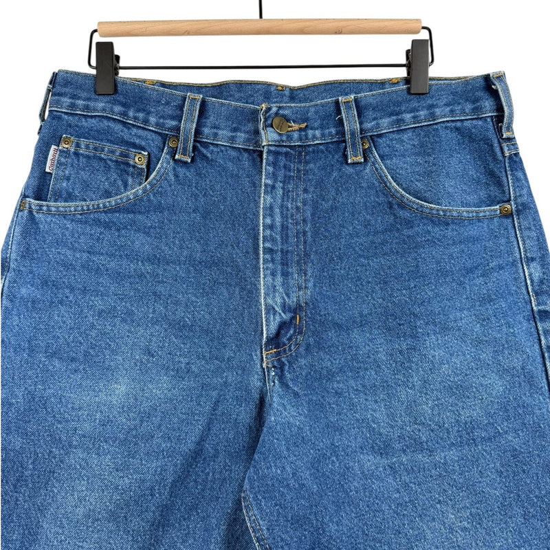Vintage Carhartt Carpenter Denim Shorts 34
