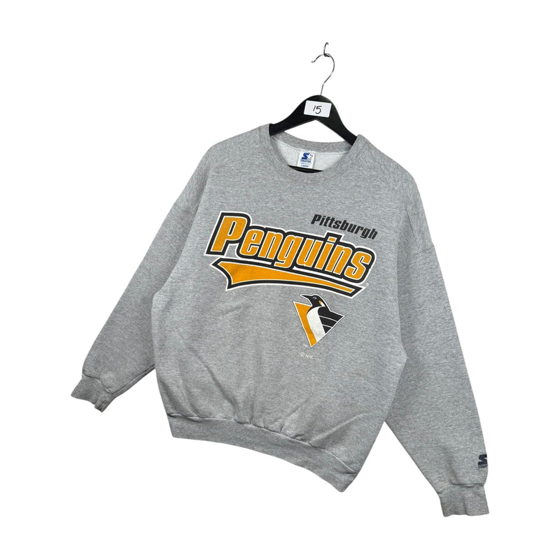 Vintage Starter Pittsburgh Penguins NHL Hockey Sweatshirt