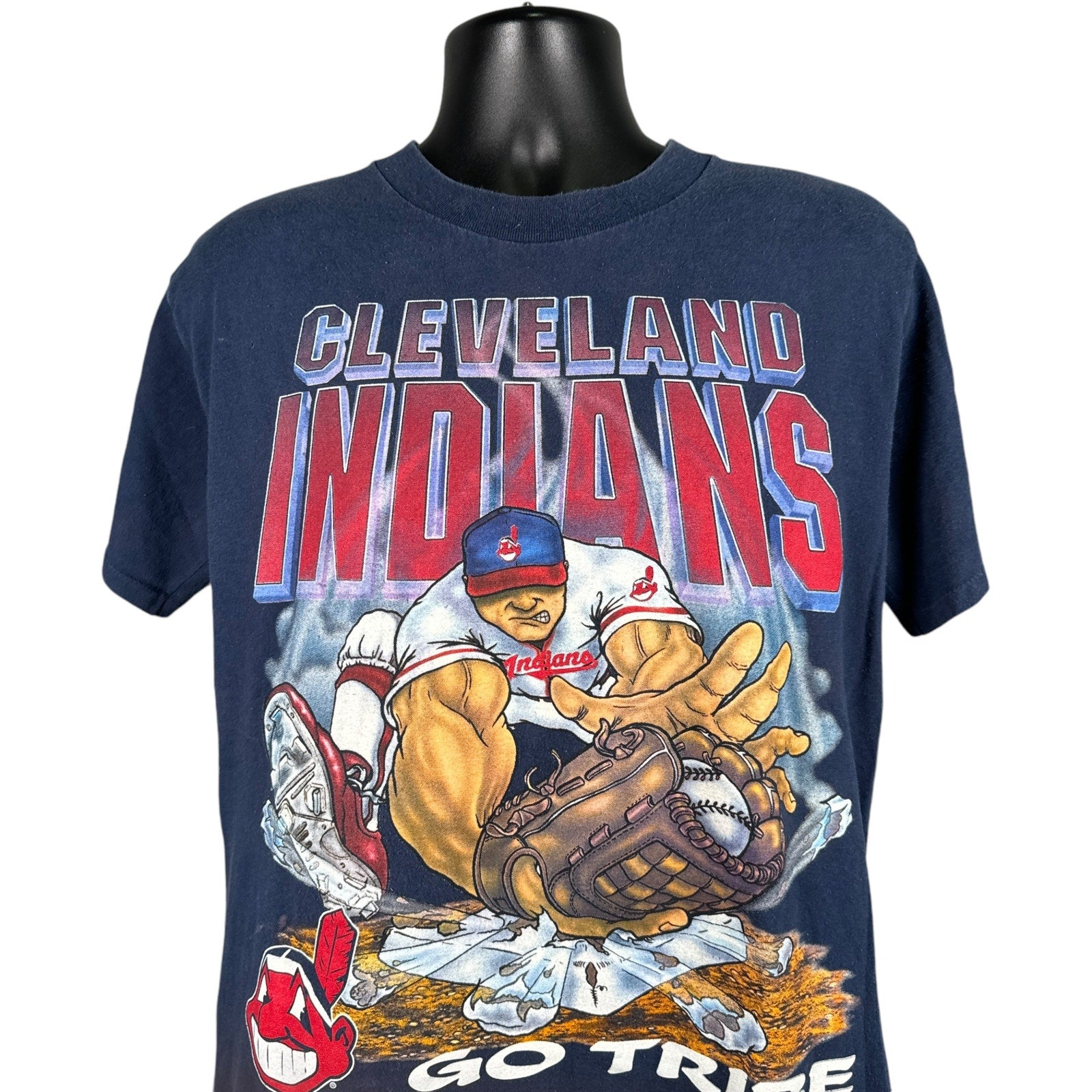 Vintage Salem Sportswear Cleveland Indians MLB Tee 1994