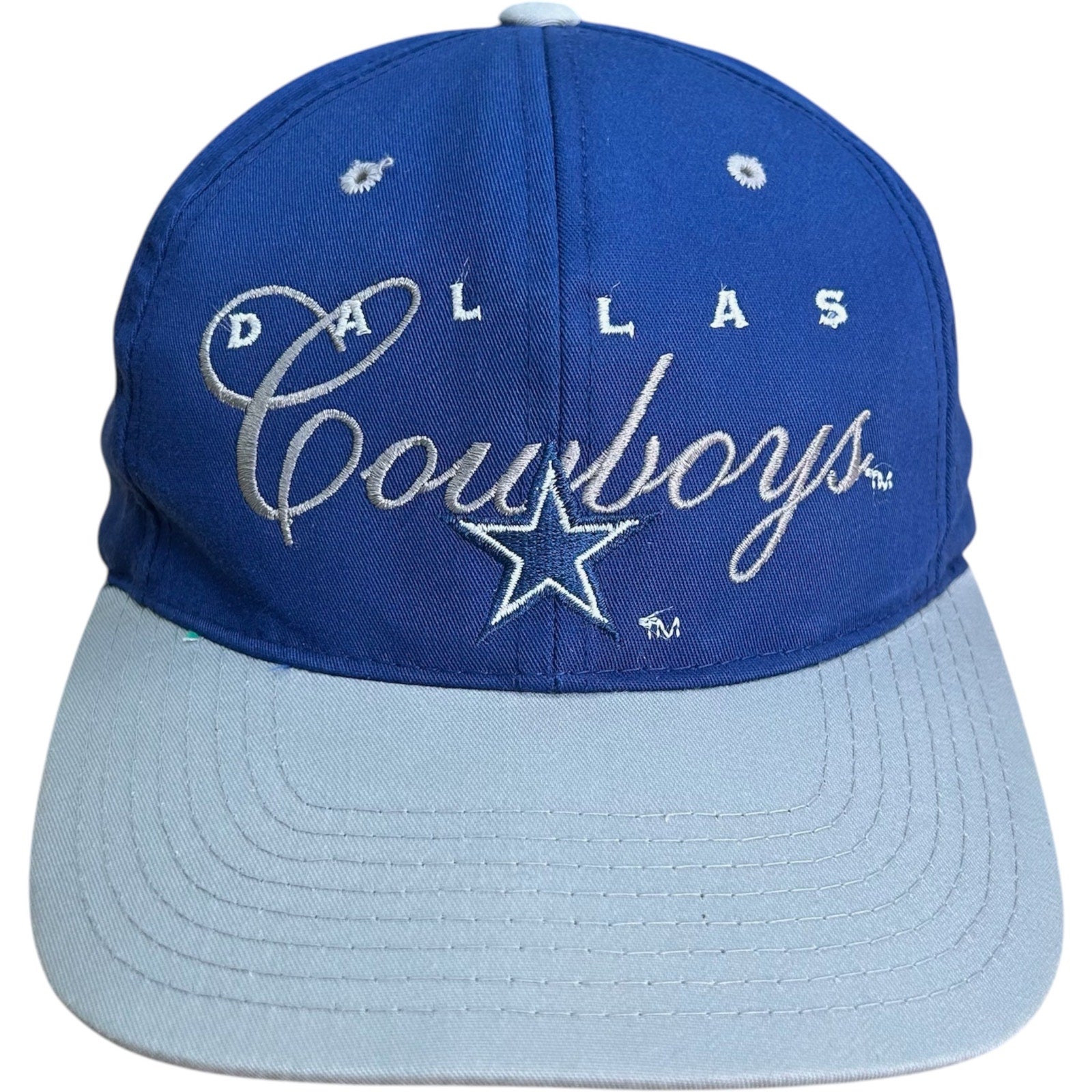 Vintage Dallas Cowboys Spellout NFL Snapback Hat