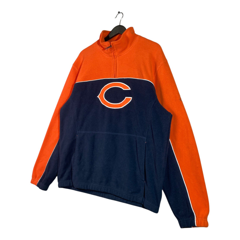 Vintage Chicago Bears NFL Fleece Quarter-Zip Sweatshirt