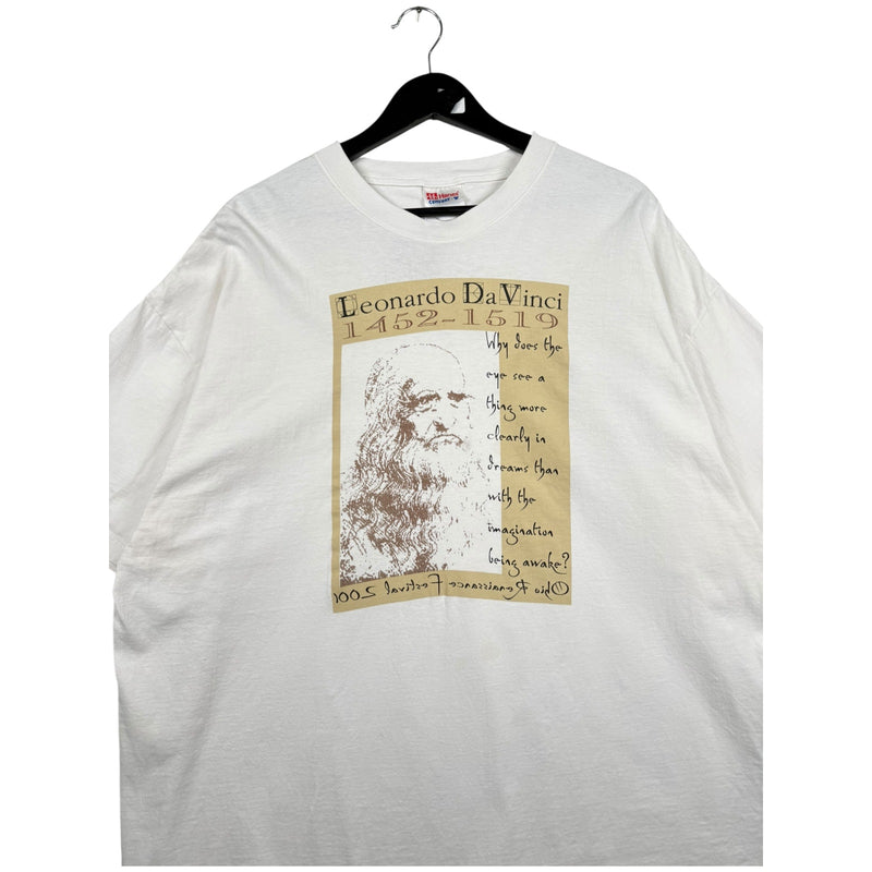 Vintage Leonardo Da Vinci 1452-1519 Short Sleeve T-Shirt