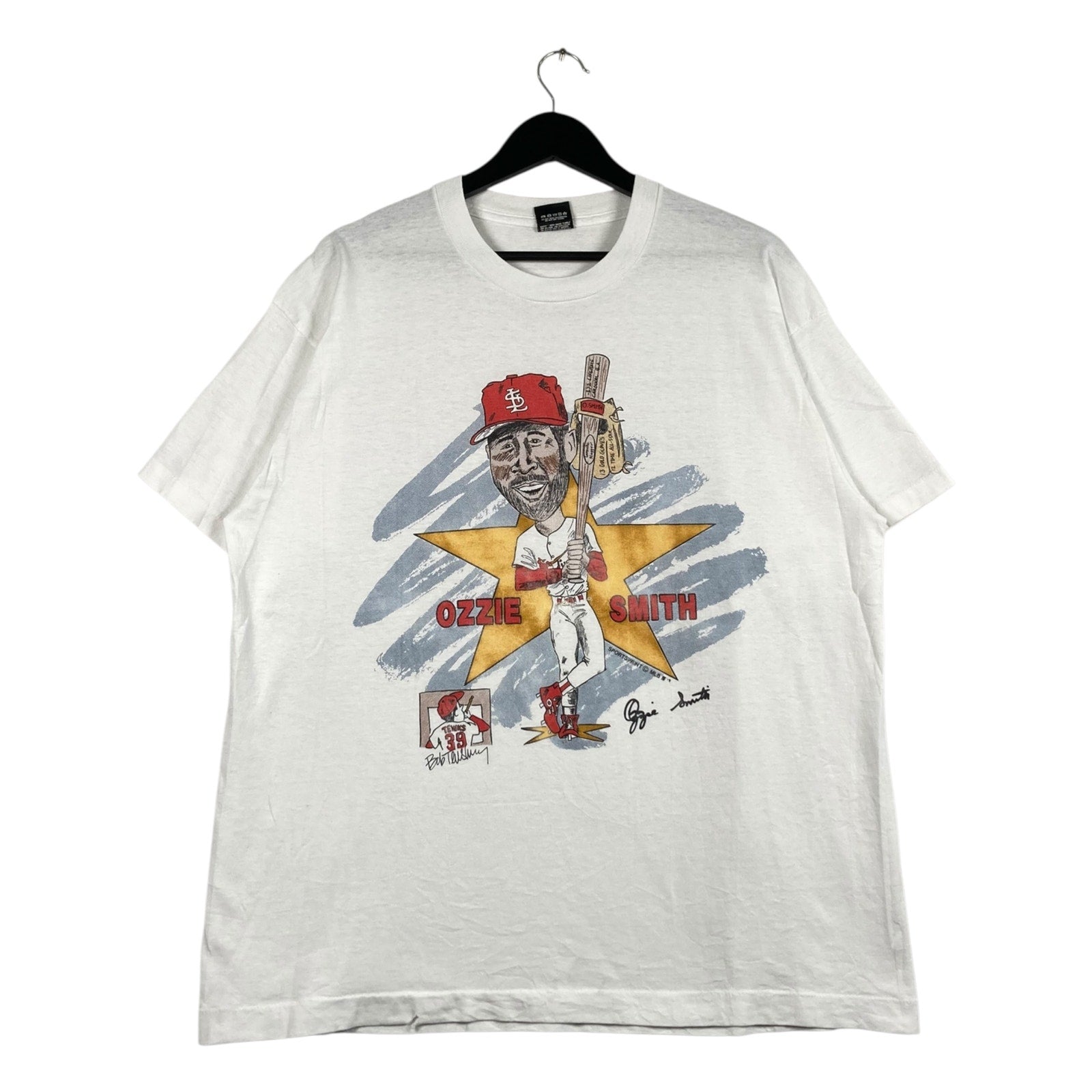 Vintage Ozzie Smith St. Louis Cardinals MLB T-Shirt 90s