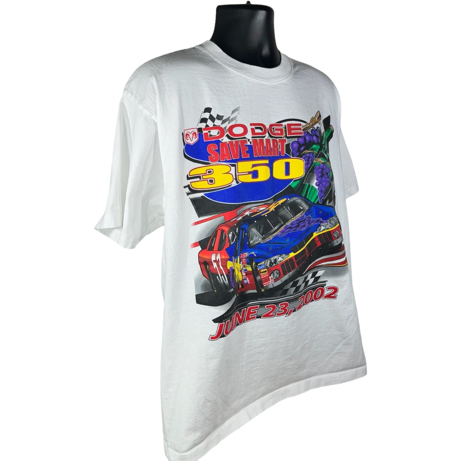 Vintage Dodge Save Mart 350 NASCAR Racing Tee