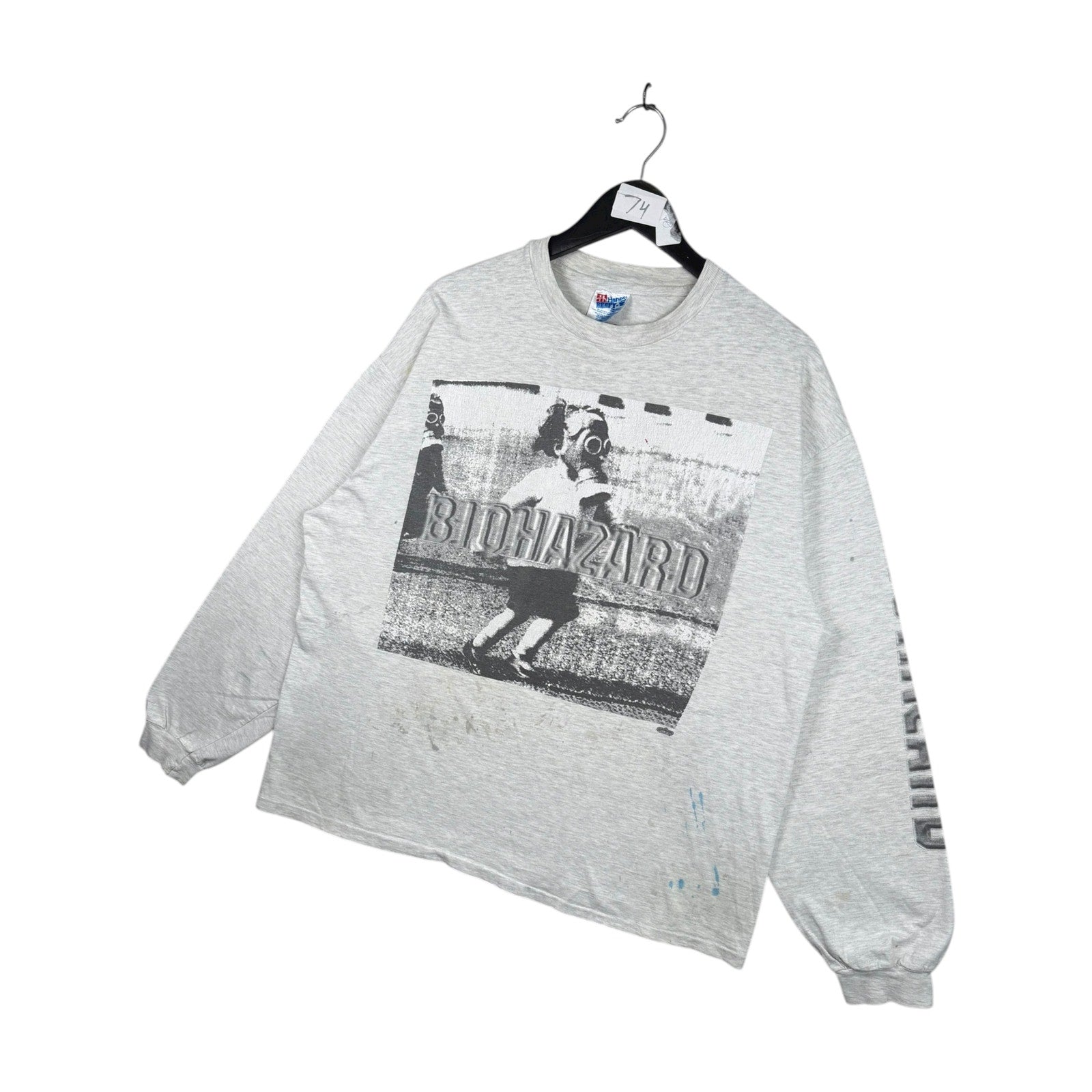 Vintage Biohazard Band Long Sleeve T-Shirt