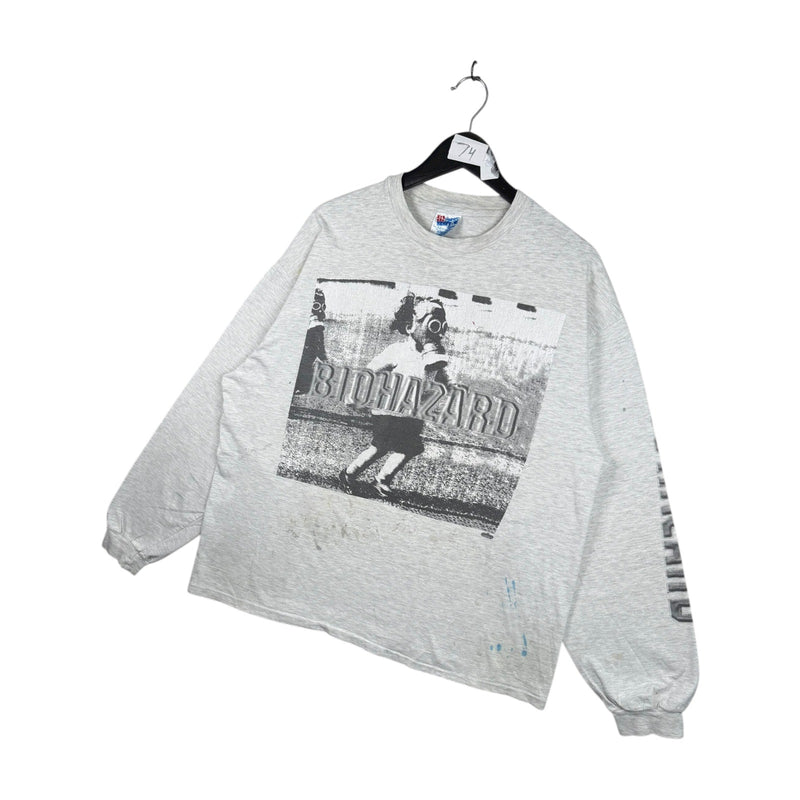 Vintage Biohazard Band Long Sleeve T-Shirt