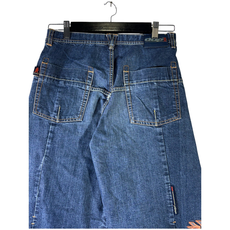 Vintage DDP Bermuda Utility Denim Shorts 34x13