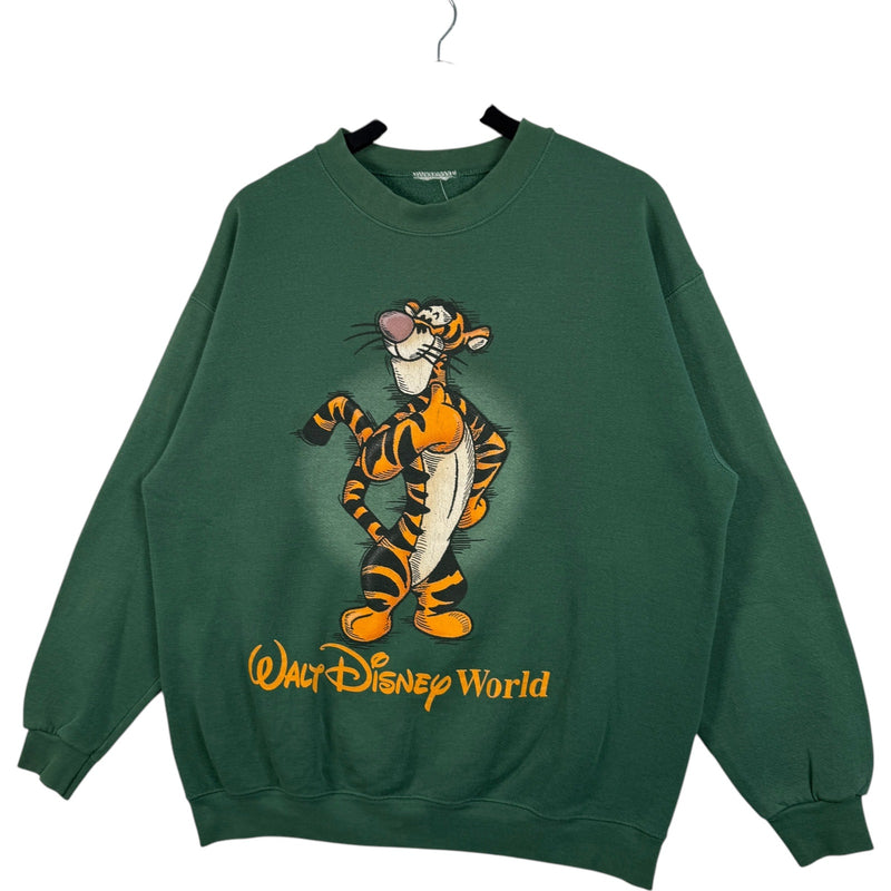 Vintage Disney World Winnie The Pooh Tigger Souvenir Crewneck