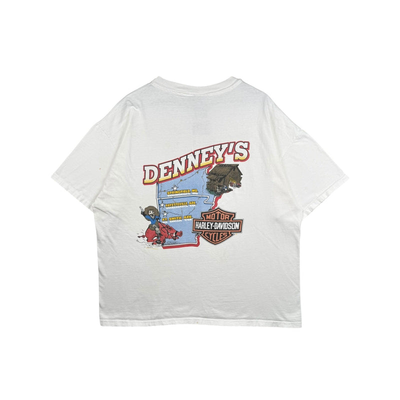 Vintage Harley Davidson Denney’s Missouri Arkansas T-Shirt