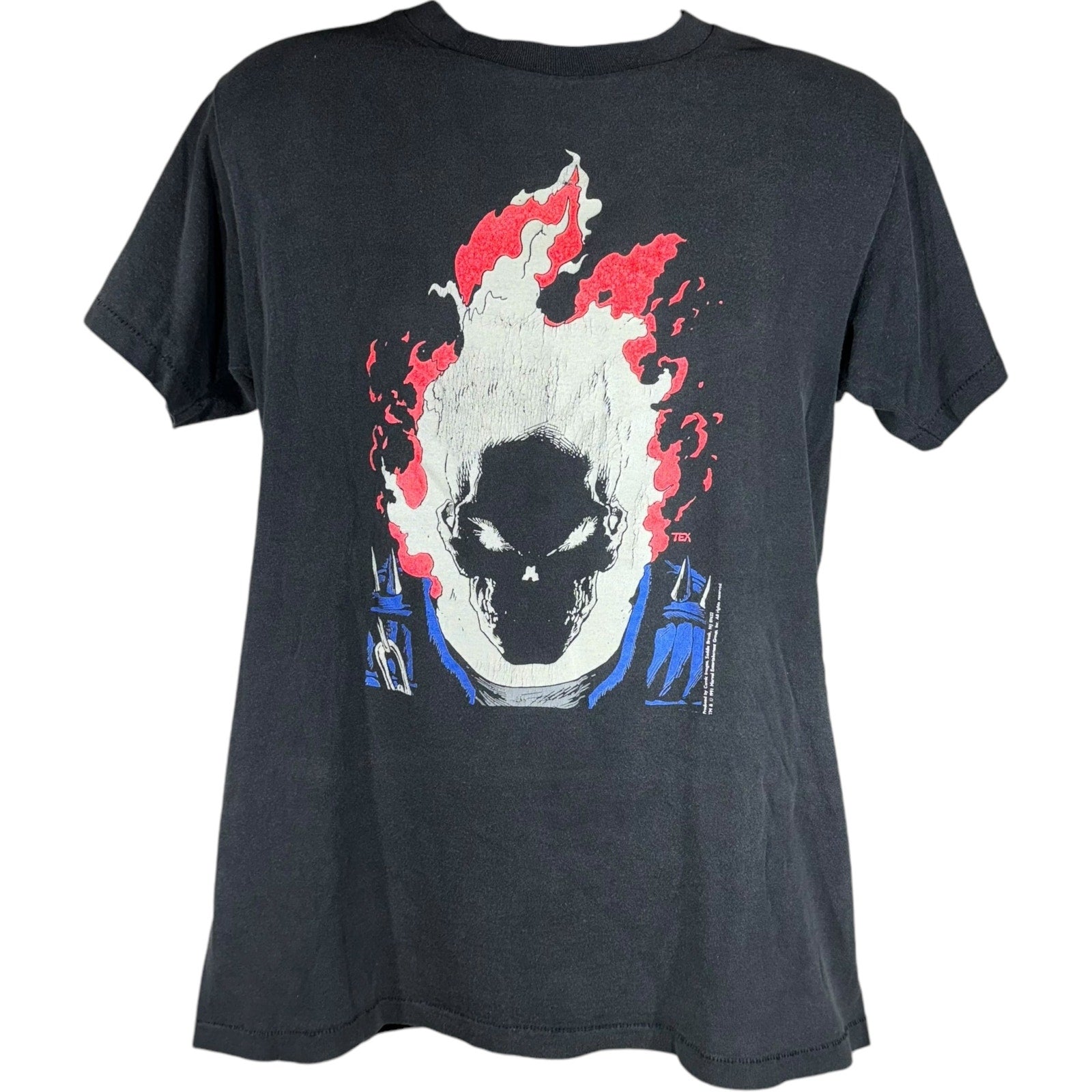 Vintage Ghost Rider Solo Marvel Tee 1991