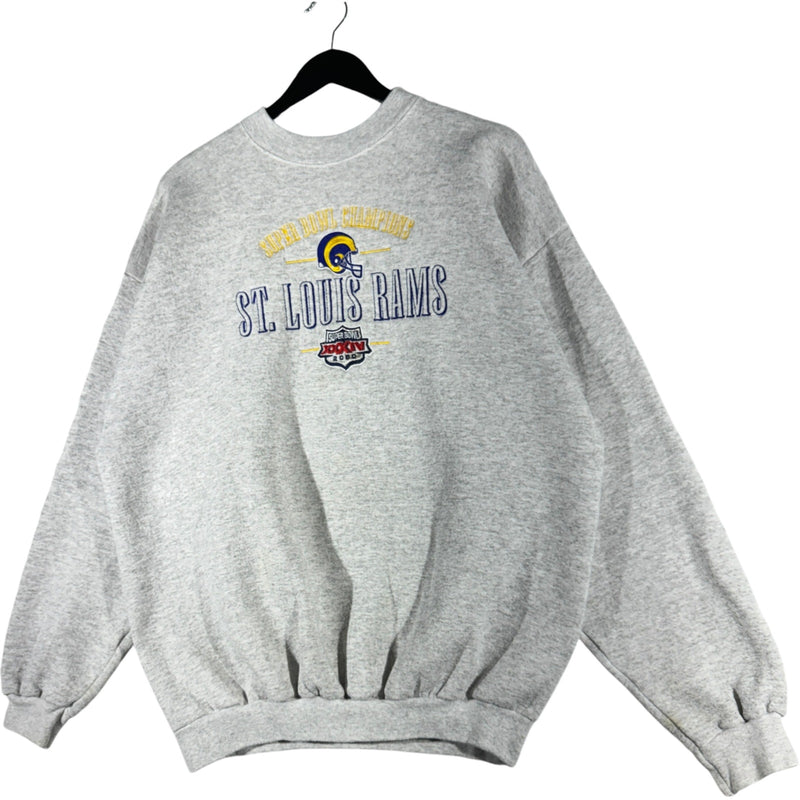 Vintage St. Louis Rams NFL Superbowl XXXIV Champs Crewneck