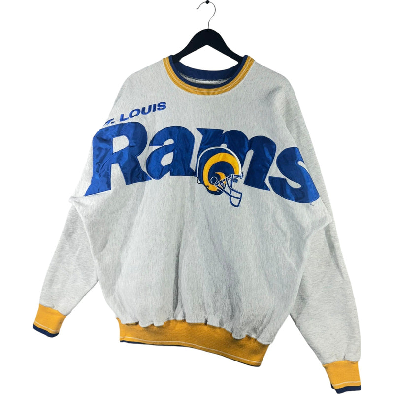 Vintage St. Louis Rams Spell Out Legends Crewneck