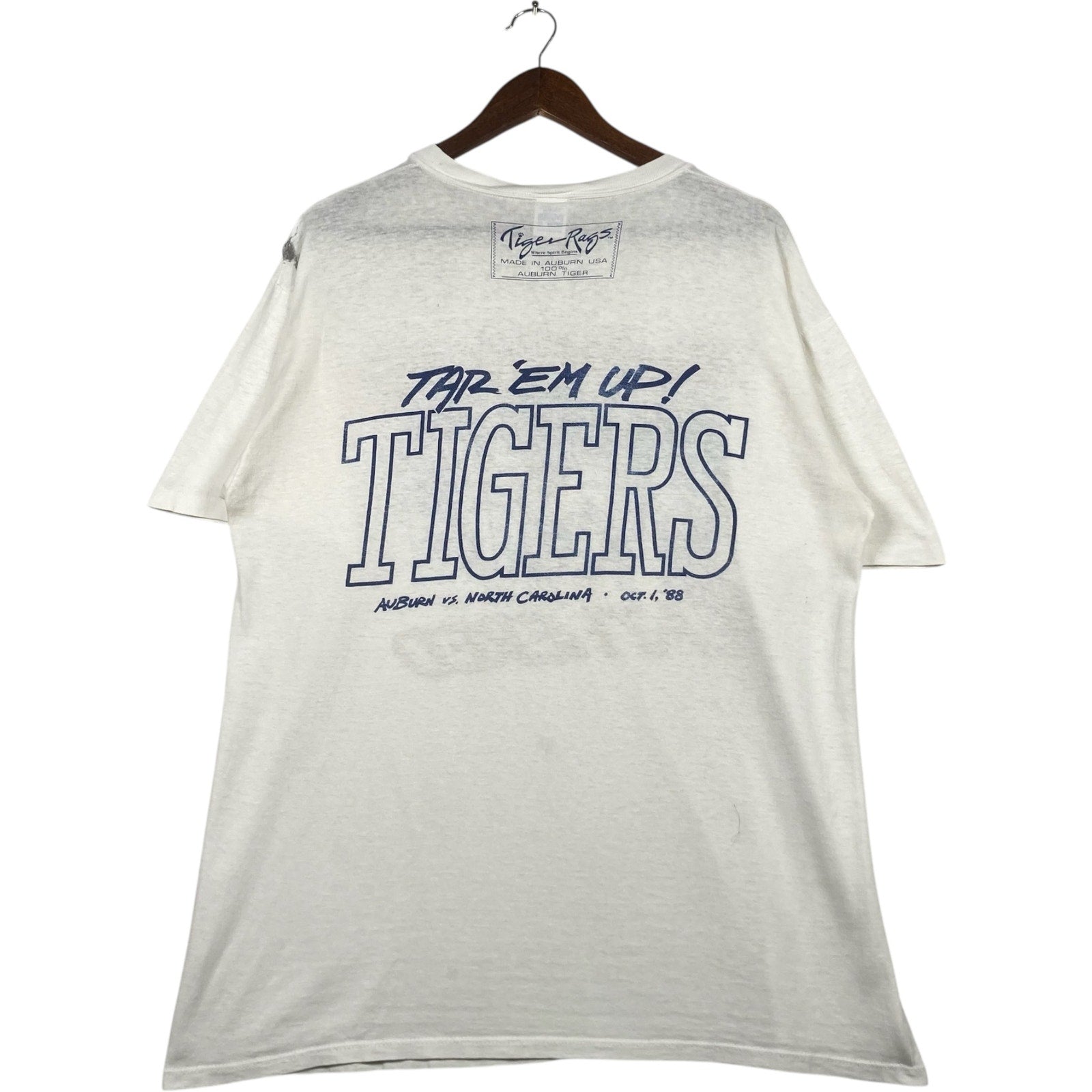 Vintage North Carolina Tar Heels "Tarheeled And Feathered" 1988 Tee