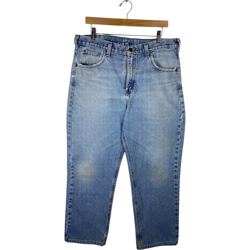 Vintage Carhartt Straight Leg Denim Jeans 36x30