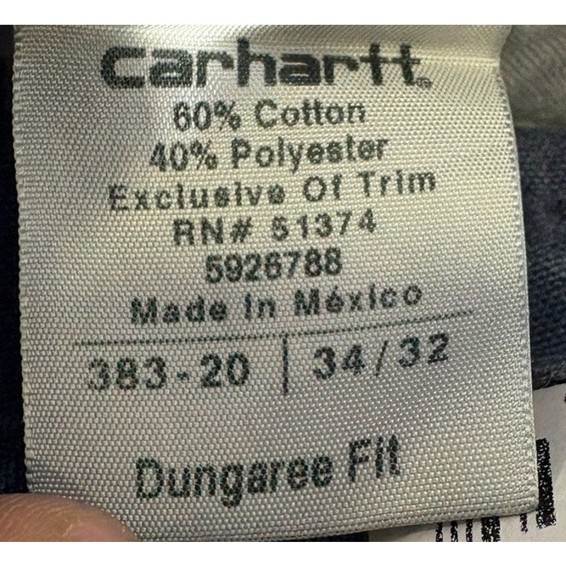 Vintage Carhartt Dungaree Fit Carpenter Pants 34x32