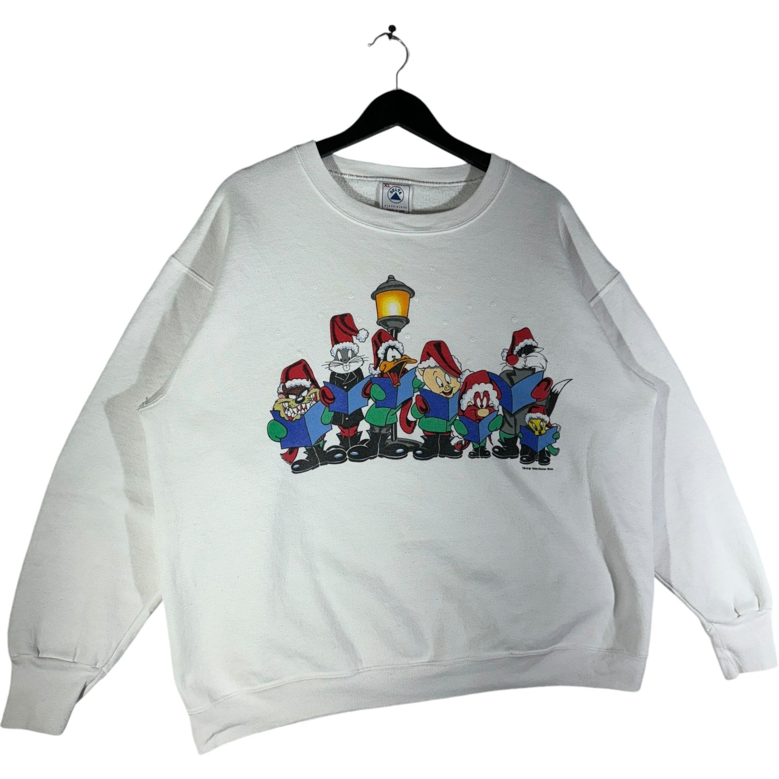 Vintage Looney Tunes Christmas Caroling Crewneck