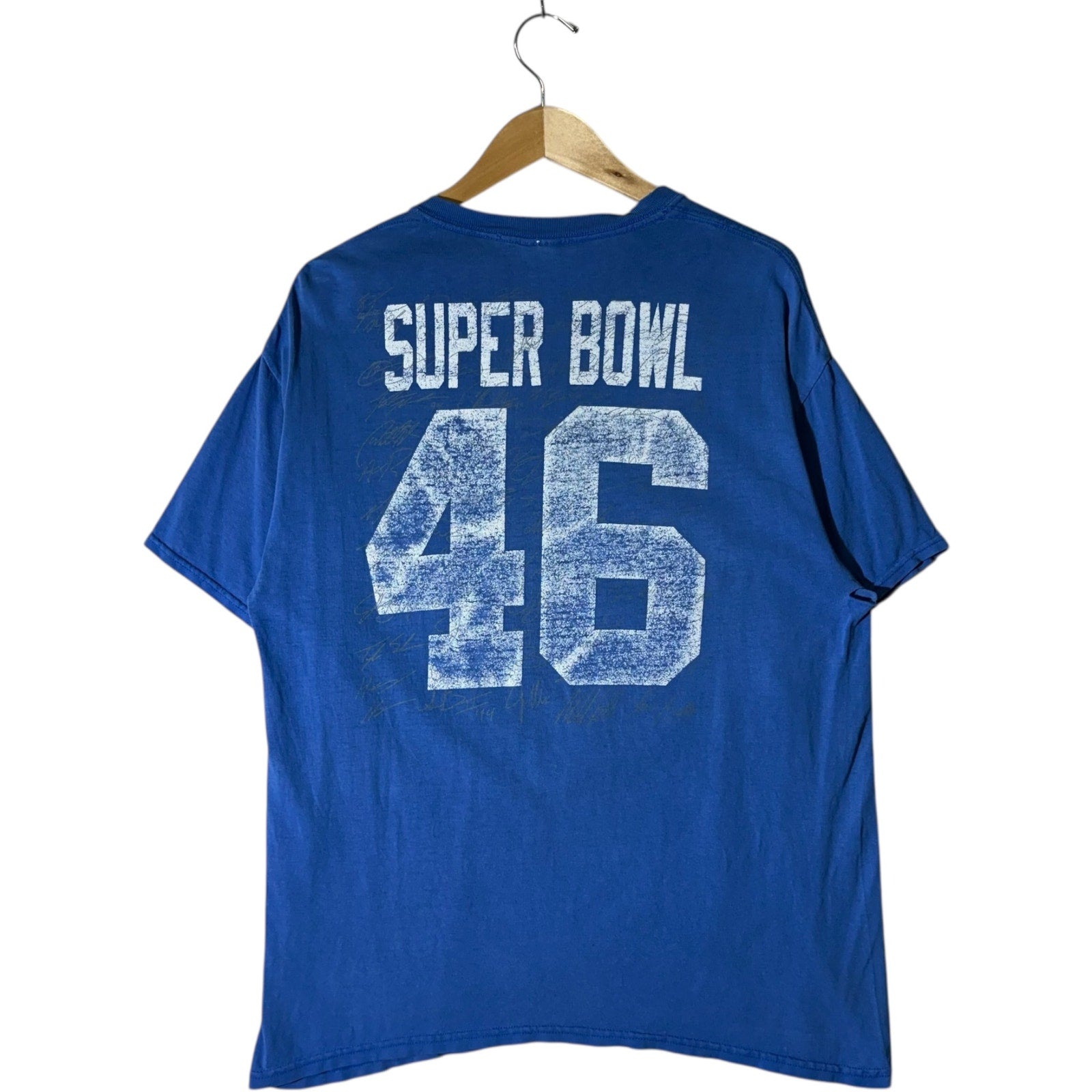 Vintage New York Giants Superbowl XLVI Champions Tee
