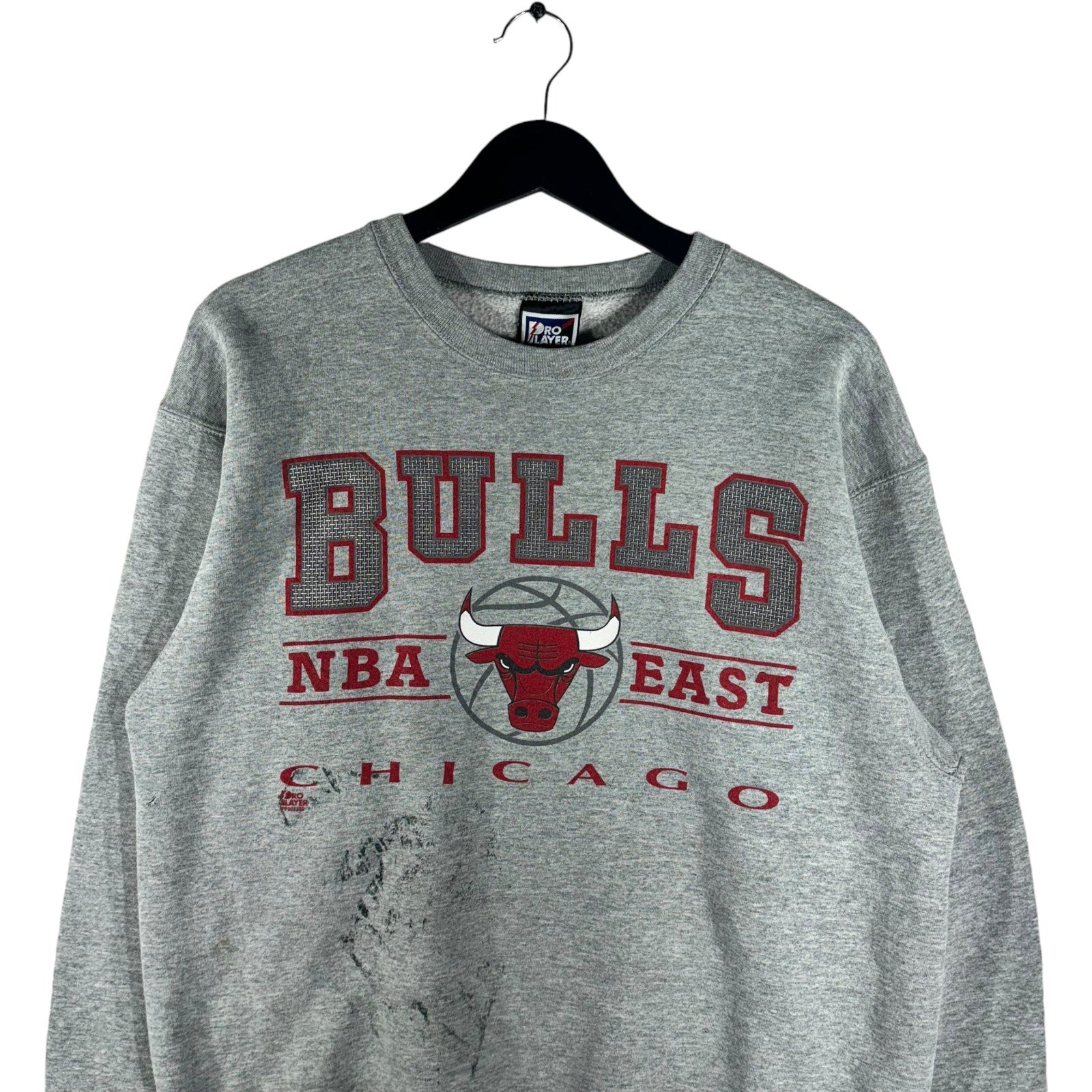 VINTAGE NIKE NBA CHICAGO BULLS SWEATSHIRT 90'S SIZE 2XL MADE