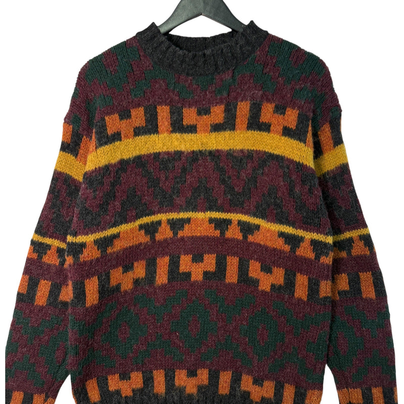 Vintage Joseph A. Bank Striped Sweater