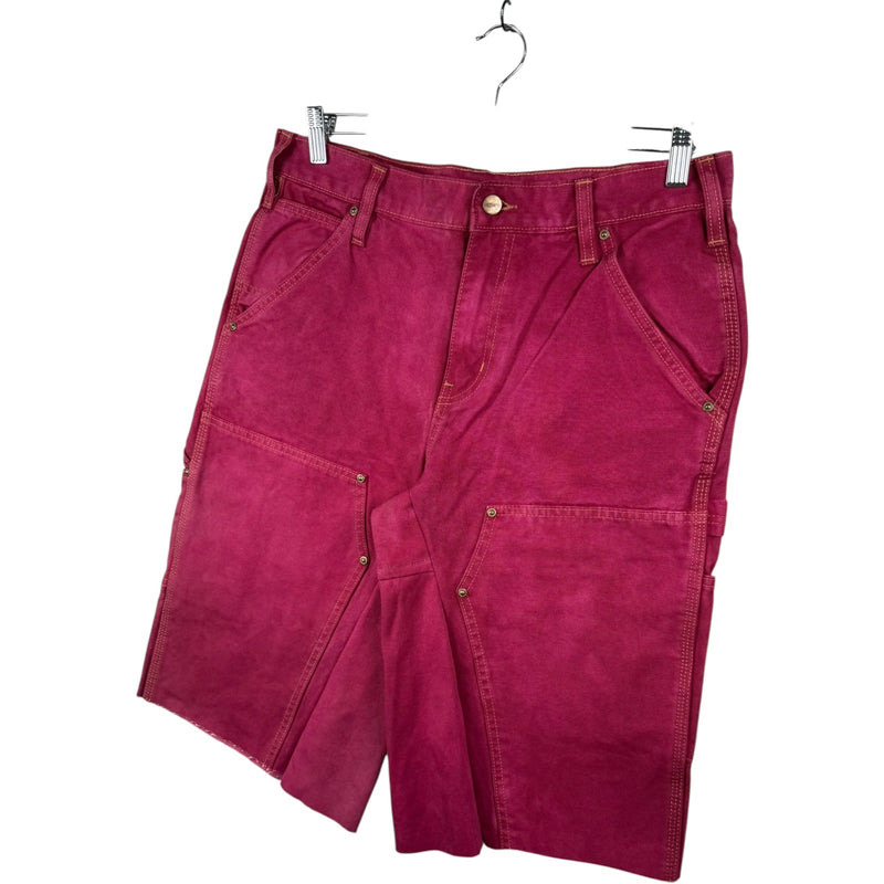 Vintage Carhartt Double Knee Carpenter Cut-out Cargo Shorts 34