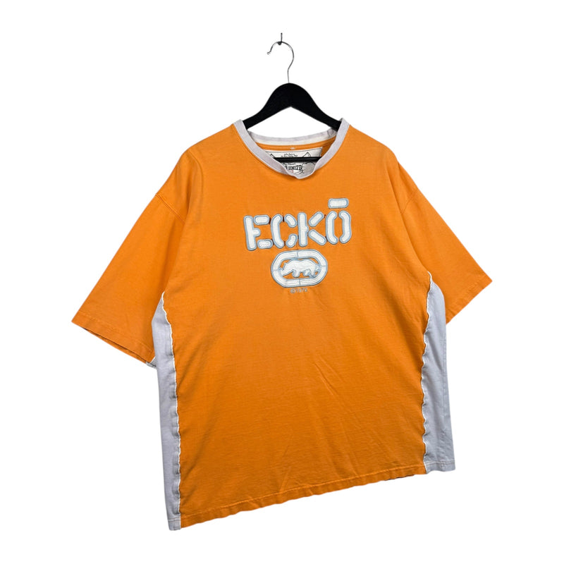 Vintage Ecko Unlimited Embroidered Logo T-Shirt