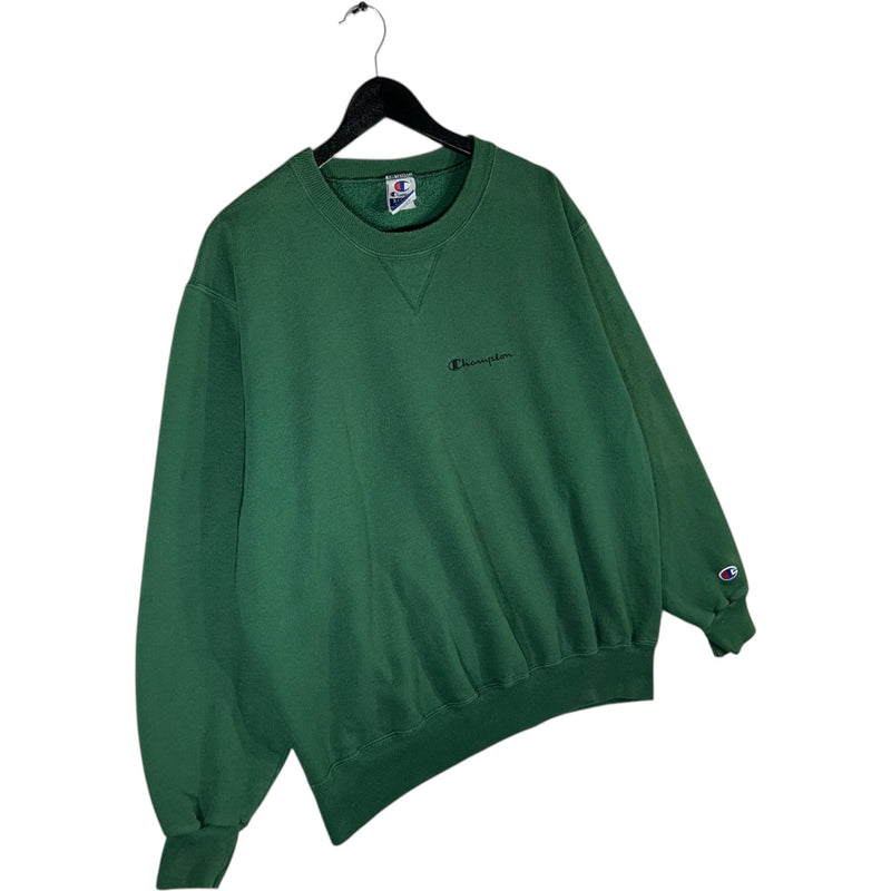 Vintage Champion Spellout Logo Crewneck 90s